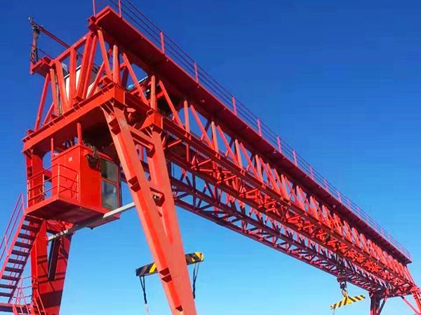 Beam lifting machine/beam making pedestal